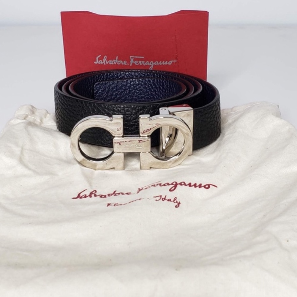 Salvatore Ferragamo authentic Gancini belt